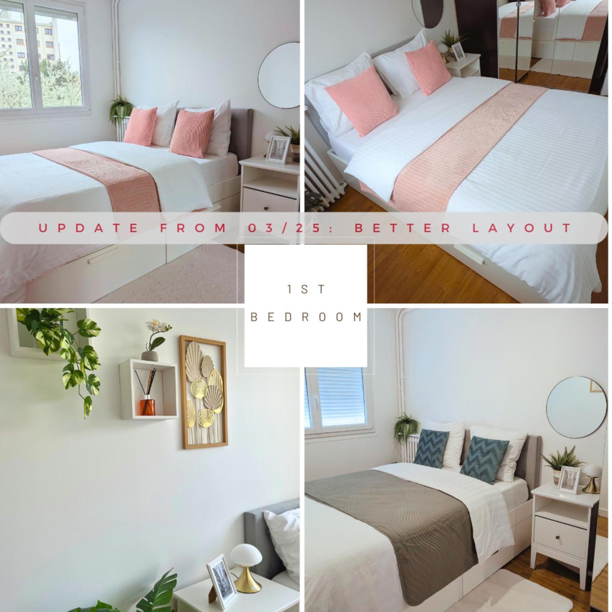 Entire 60M2 Apartment - Close To Paris - Parking - Kitchen - 2Min Rerb - Olympic'24 Bourg-la-Reine Bagian luar foto